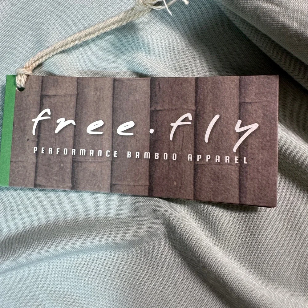 Free Fly Bamboo Lightweight Long Sleeve NWT Men XL Sage Performance Shirt